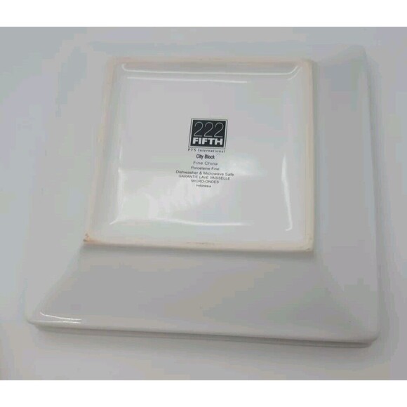 Set of 4 222 Fifth City Scenes Bread Appetizer Plates 5-3/8” New York Landmarks - Picture 6 of 8